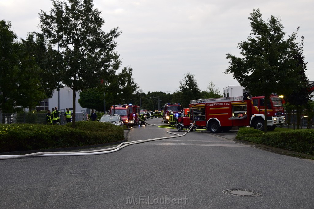 Grossbrand Halle Troisdorf Kriegsdorf Junkersring P106.JPG - Miklos Laubert